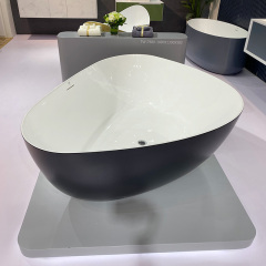 Beliebter Großhandelsdesigner Beste herzförmige freistehende Acrylbadewanne TW-7660