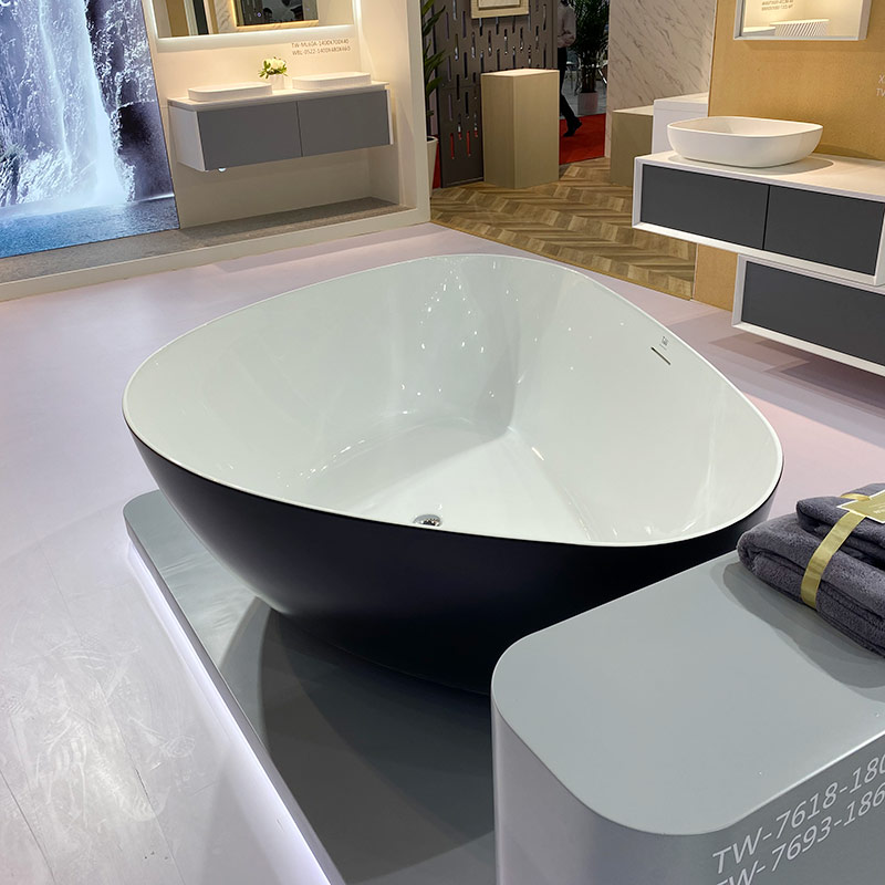 Popular Wholesale Designer Best Heart-shaped Freestanding Acrylic Bathtub TW-7660