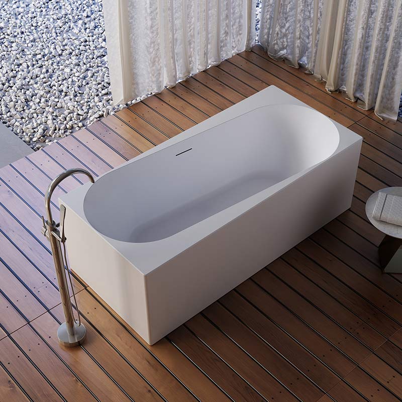 Wholesale Fashion Rectangle Freestanding Acrylic Bathtub TW-7735