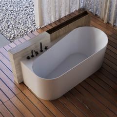 Hot Style Wholesale Back To Wall Freestanding Acrylic Bathtub TW-7736