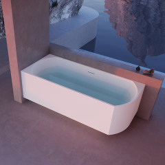 Supplier Corner Freestanding Acrylic Bathtub TW-7766