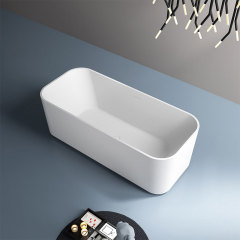 Hochwertige, rechteckige, freistehende Acryl-Badewanne im Großhandel mit einzigartigem Design TW-7616