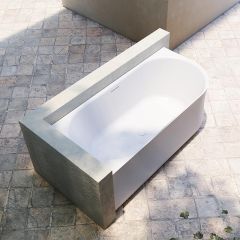 Exporter Top Rated Corner Stand Alone Acrylic Bathtub TW-7806