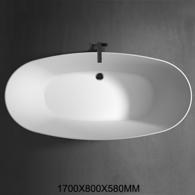 Exporteur Ovale freistehende Acrylbadewanne TW-7708