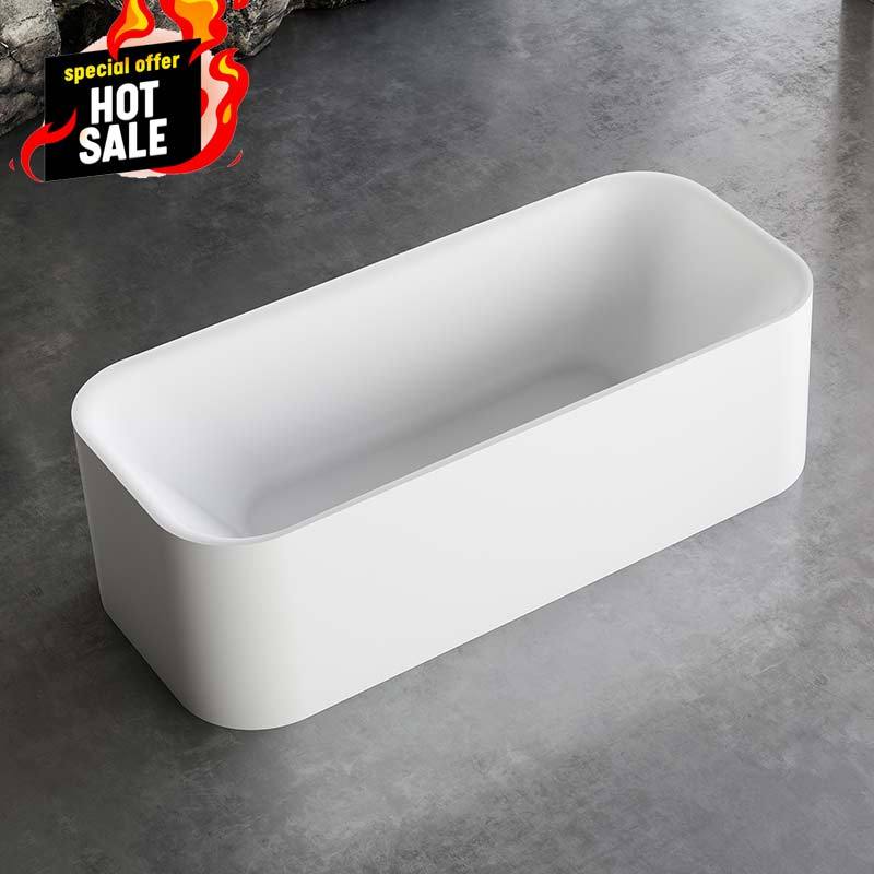 Hot Style Wholesale One-piece Molding Freestanding Acrylic Bathtub XA-062