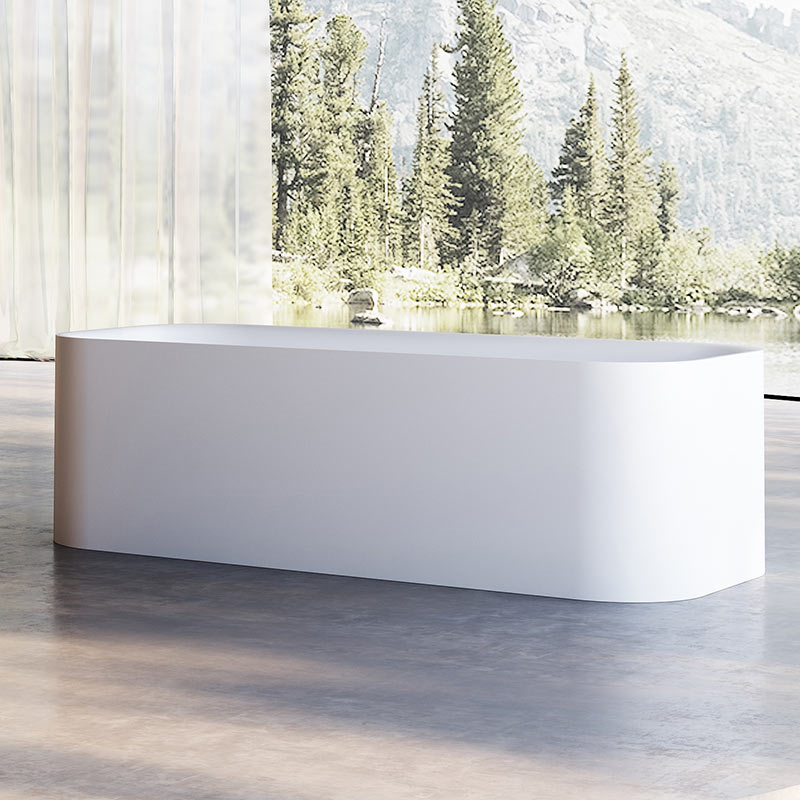 Hot Style Wholesale One-piece Molding Freestanding Acrylic Bathtub XA-062