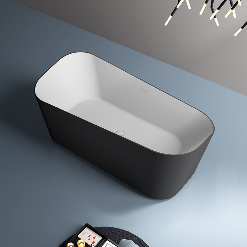 China Wholesale Factory Rectangle Freestanding Acrylic Bathtub TW-7615