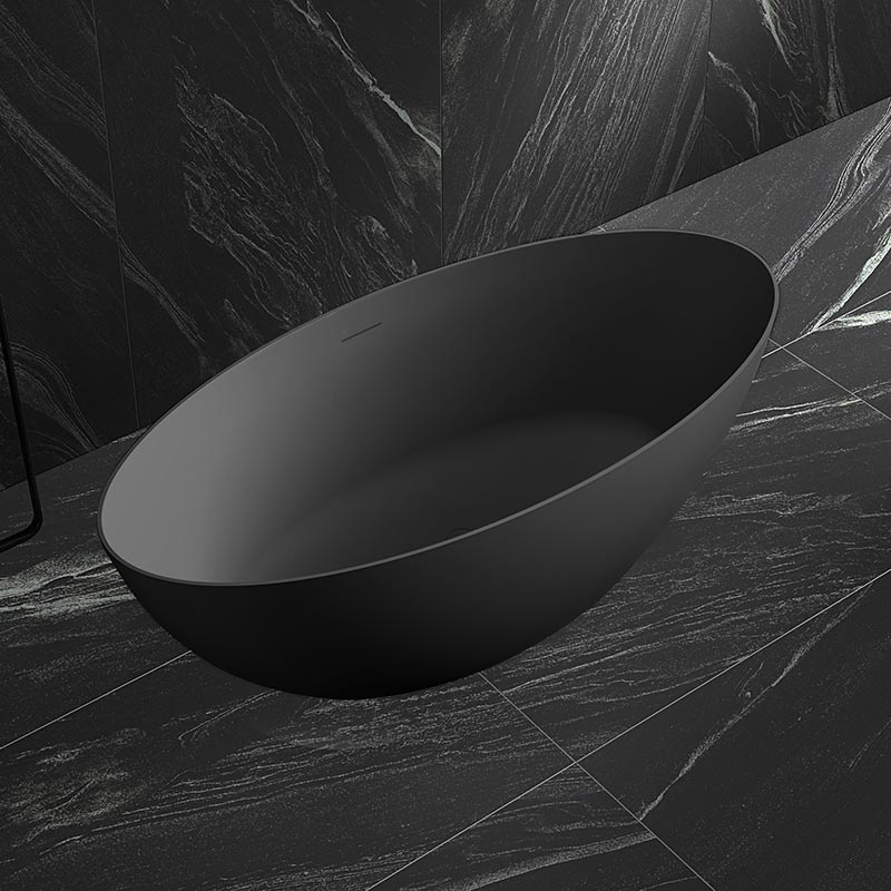 Popular Wholesale Designer Modern Oval Freestanding Acrylic Bathtub TW-7612