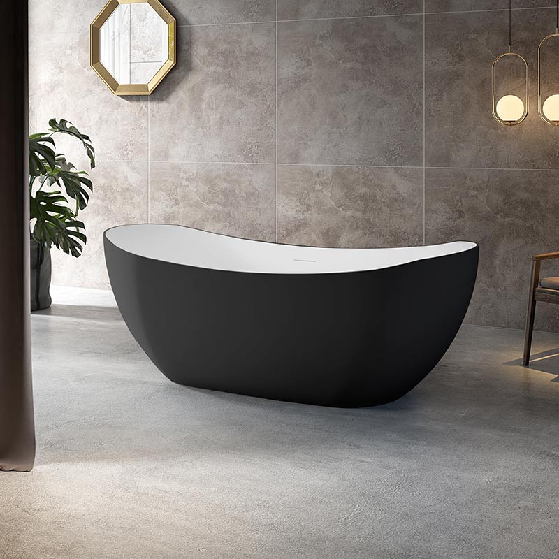 Wholesale High End Quality Oval Freestanding Acrylic Bathtub TW-7628