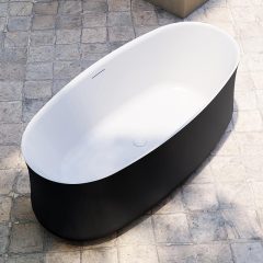 Hochwertige freistehende Acryl-Badewanne im Großhandel mit einzigartigem Design TW-7802