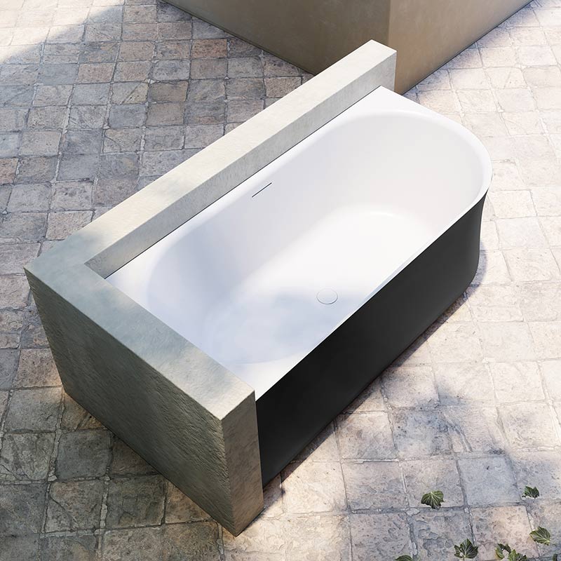 Exporter Top Rated Corner Stand Alone Acrylic Bathtub TW-7806