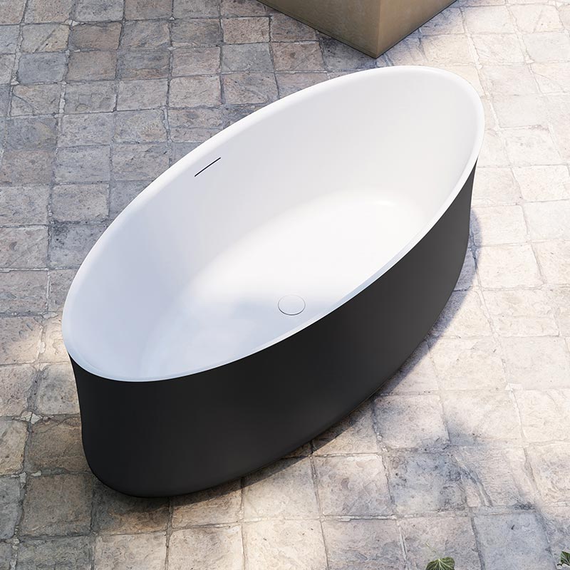 Lieferant freistehende Acrylbadewanne TW-7807