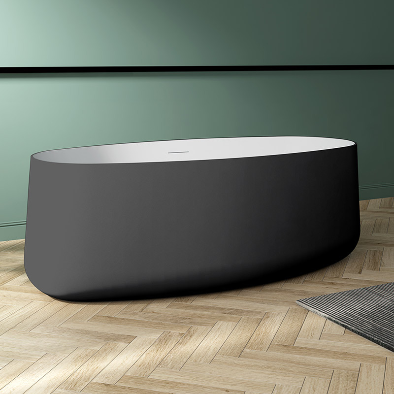 Hot Style Wholesale Oval Freestanding Acrylic Bathtub TW-7695