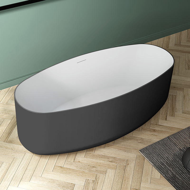 Hot Style Wholesale Oval Freestanding Acrylic Bathtub TW-7695