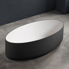 Großhandelspreis Design Ovale neue freistehende Acrylbadewanne TW-7693