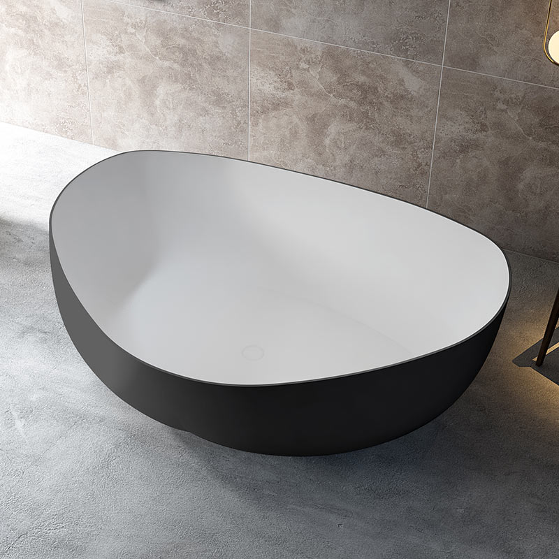 Supplier Heart-shaped Freestanding Artificial Stone Bathtub TW-8660