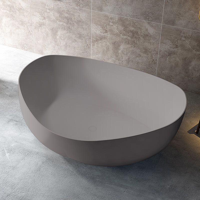 Supplier Heart-shaped Freestanding Artificial Stone Bathtub TW-8660