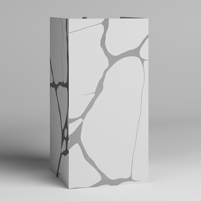 Popular Wholesale Designer Marble Texture Freestanding Pedestal Wash Sink SW-HZ101