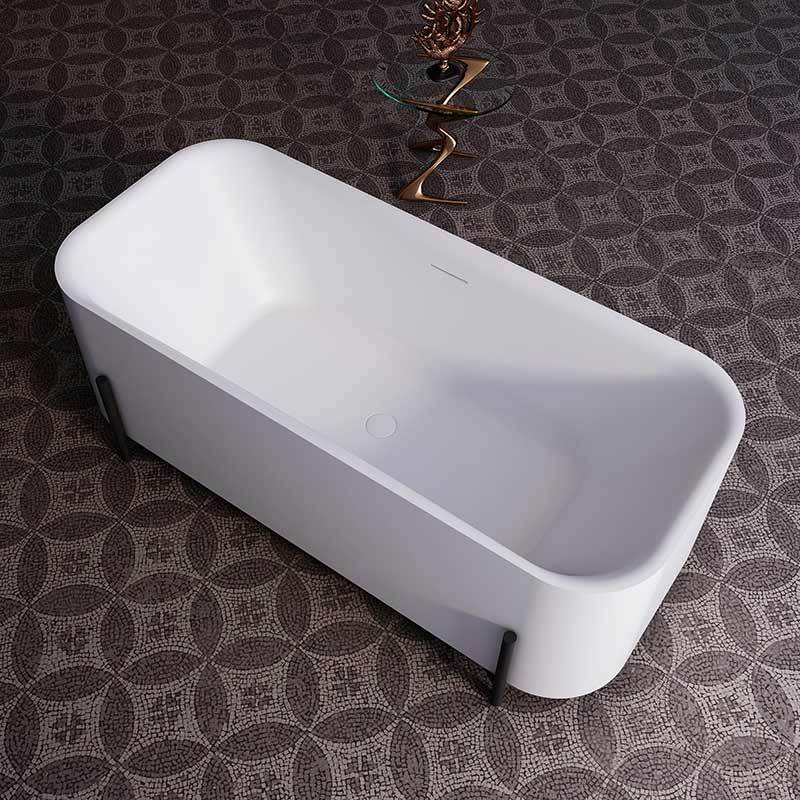 China Wholesale Factory Modern Design Stand Acrylic Bathtub XA-082