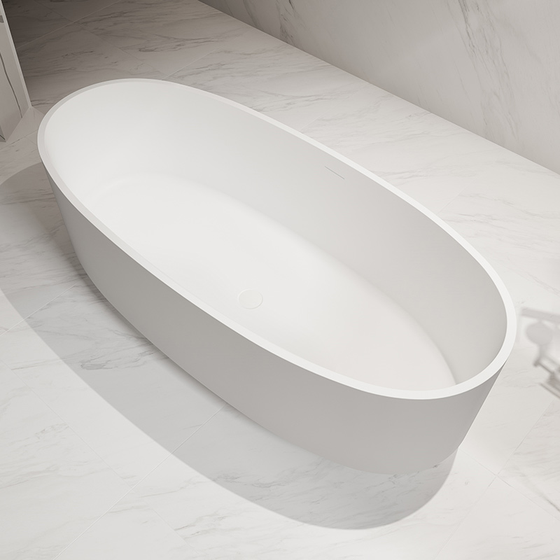 Hochwertige freistehende Badewanne mit fester Oberfläche und einzigartigem Design im Großhandel TW-8707