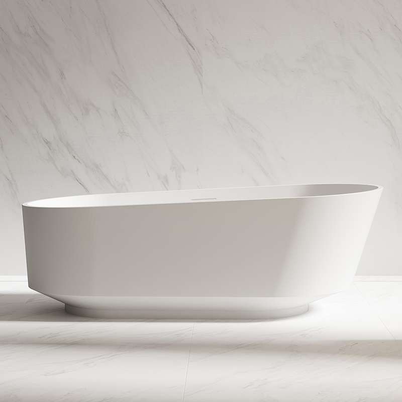 Factory Supply Quality Assurance Freestanding Artificial Stone Bathtub TW-8705