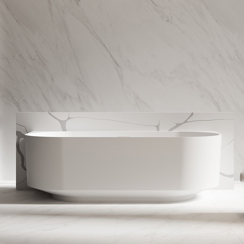 Wholesale Price Freestanding Artificial Stone Bathtub TW-8706