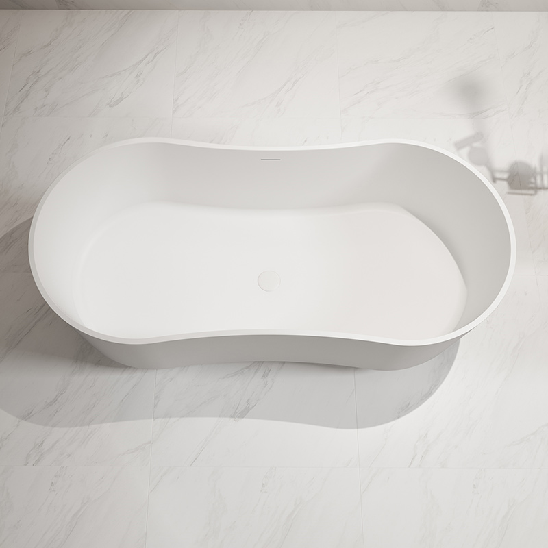 Factory Wholesale Freestanding Solid Surface Bathtub TW-8702