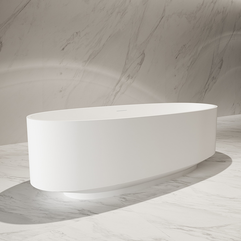 Quality Wholesale Unique Design Freestanding Solid Surface Bathtub TW-8707