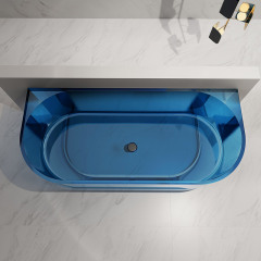 Wholesale High End Qualityl Transparent Freestanding Clear Bathtub TW-8706T