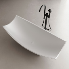 Exporter Freestanding Vessel Solid Surface Hammock Bathtub TW-8992