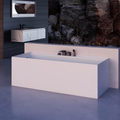 Factory Supply Quality Assurance Freestanding Solid Surface Bathtub XA-8672