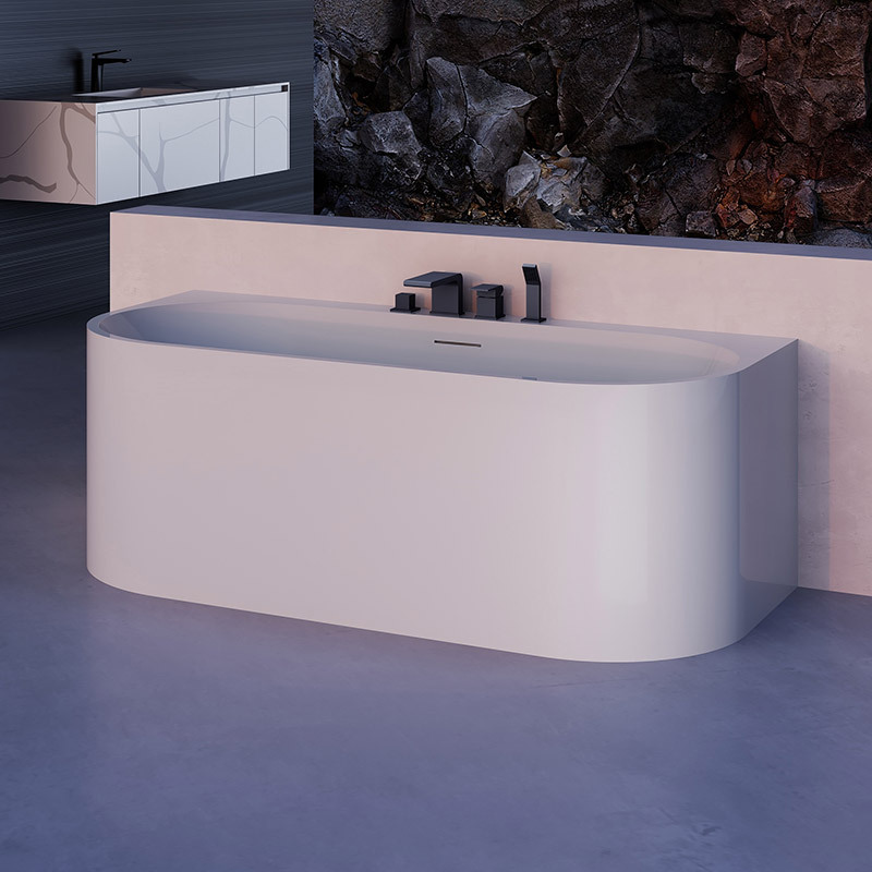 Hochwertige, ovale, freistehende Acrylbadewanne mit einzigartigem Design im Großhandel TW-6631