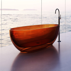 Factory Wholesale Freestanding Transparent Bathtub TW-8607T