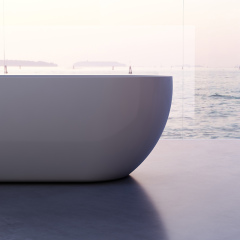 Großhandelspreis freistehende Acrylbadewanne TW-7506