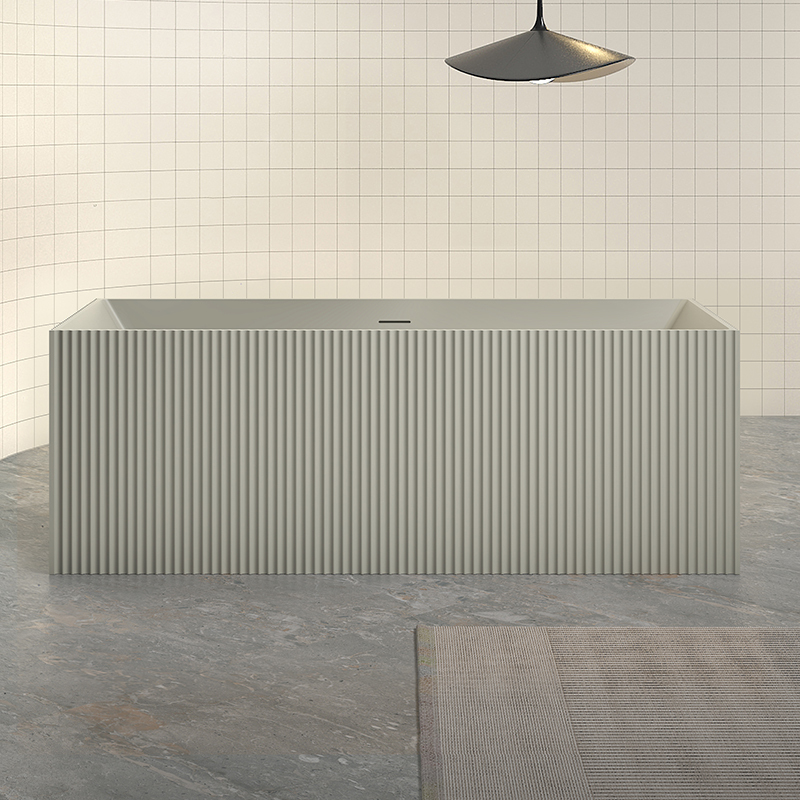 Freistehende Badewanne mit fester Oberfläche im Fabrikgroßhandel TW-8685