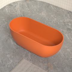 Hochwertige Großhandelsbadewanne aus Kunststein mit einzigartigem Design TW-8501