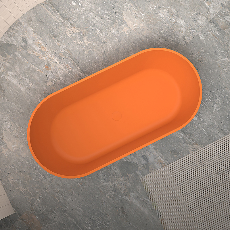 Hochwertige Großhandelsbadewanne aus Kunststein mit einzigartigem Design TW-8501