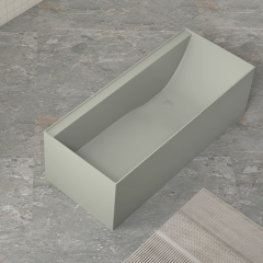 Wholesale Price Freestanding Artificial Stone Bathtub TW-8672