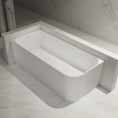 Exporter Artificial Stone Solid Surface Bathtub TW-8503