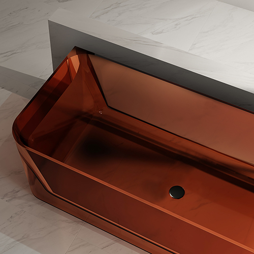 Supplier Freestanding Transparent Bathtub TW-8506T