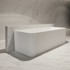 Factory Supply Quality Assurance Freestanding Artificial Solid Surface Bathtub TW-8506