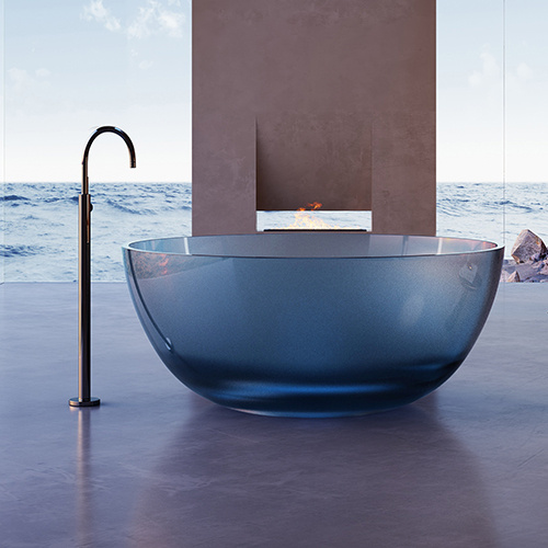 Qualität Großhandel Einzigartiges Design Freistehende transparente Badewanne XA-8879T