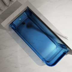 Manufacturer Freestanding Transparent Bathtub TW-8503T