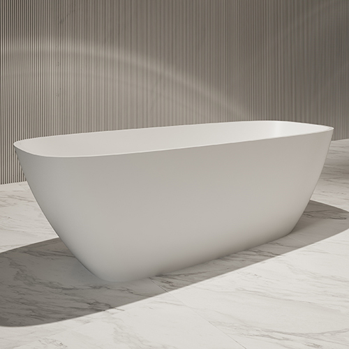 Supplier Oval Freestanding Artificial Stone Bathtub XA-8808