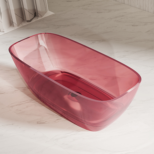 Großhandel Mode freistehende transparente Badewanne XA-8808T