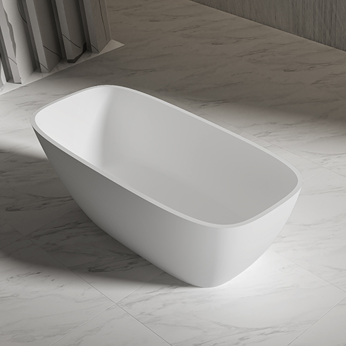 Supplier Oval Freestanding Artificial Stone Bathtub XA-8808