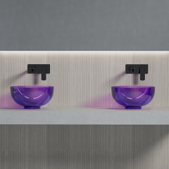 Quality Wholesale Unique Design Transparent Wash Basin TW-A90T