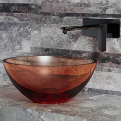 Wholesale Fashion Transparent Wash Basin TW-A50T