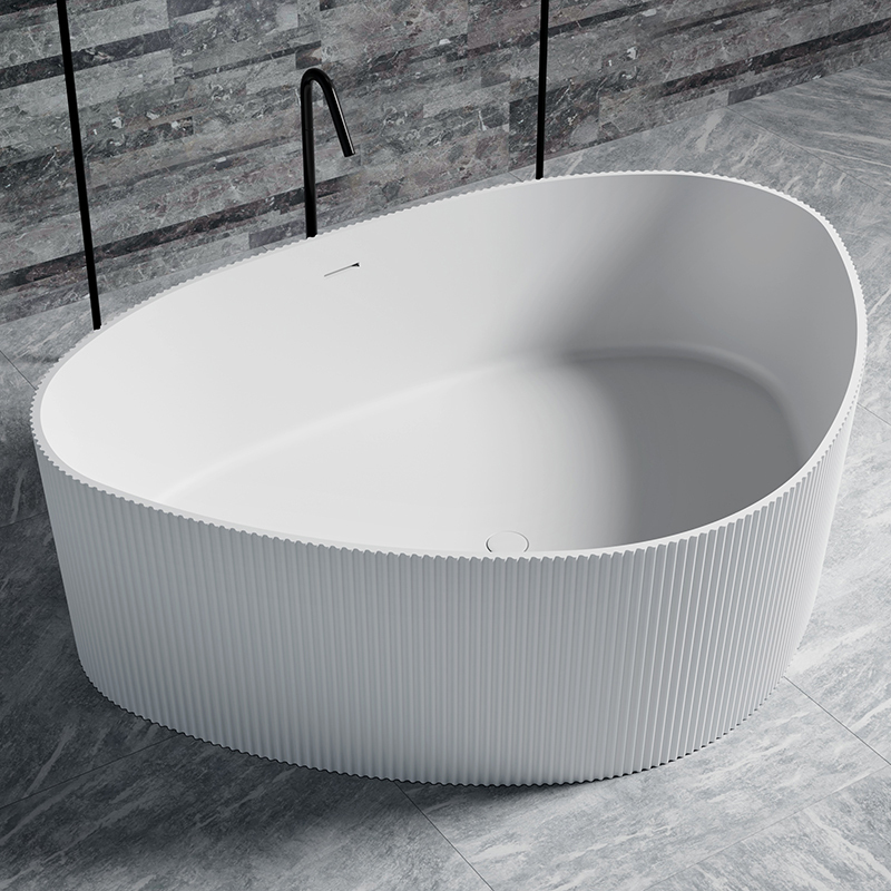 Hot Style Großhandel freistehende Badewanne mit fester Oberfläche TW-8303