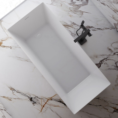 Qualität Großhandel Einzigartiges Design Freistehende Acrylbadewanne TW-6685